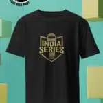 BGMI India Series 2025 Half Sleeve T-shirt (Gold Print)