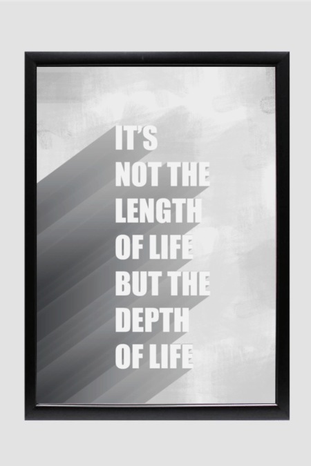 Depth Of Life Poster