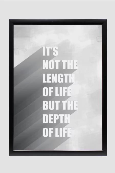Depth Of Life Poster