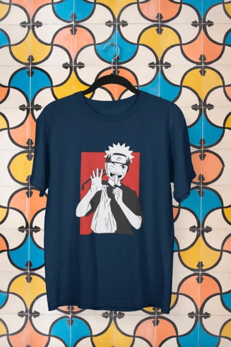 Naruto Uzumaki Half Sleeve T-shirt
