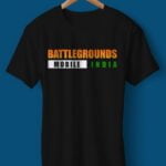 BGMI Half Sleeve T-shirt (Get Free BGMI Badge)