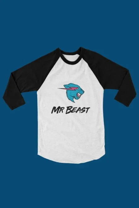 Mr Beast Unisex Raglan