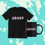 Mr Beast Champion T-shirt & Mug Set