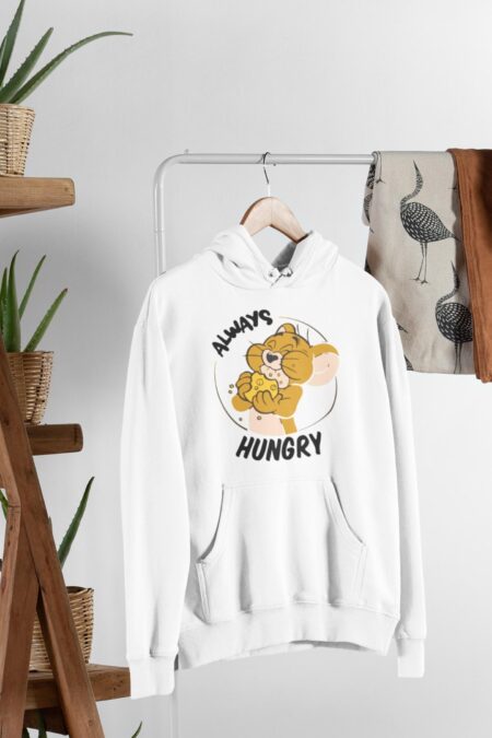 Always Hungry Unisex Hoodie - Tom and Jerry Official Merch