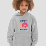Happy 10th Birthday Kids Unisex Hoodie