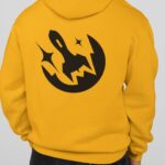 dark rift yellow hoodie