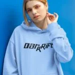 Dark Rift Esports Sky Blue Hoodie for Men/Women