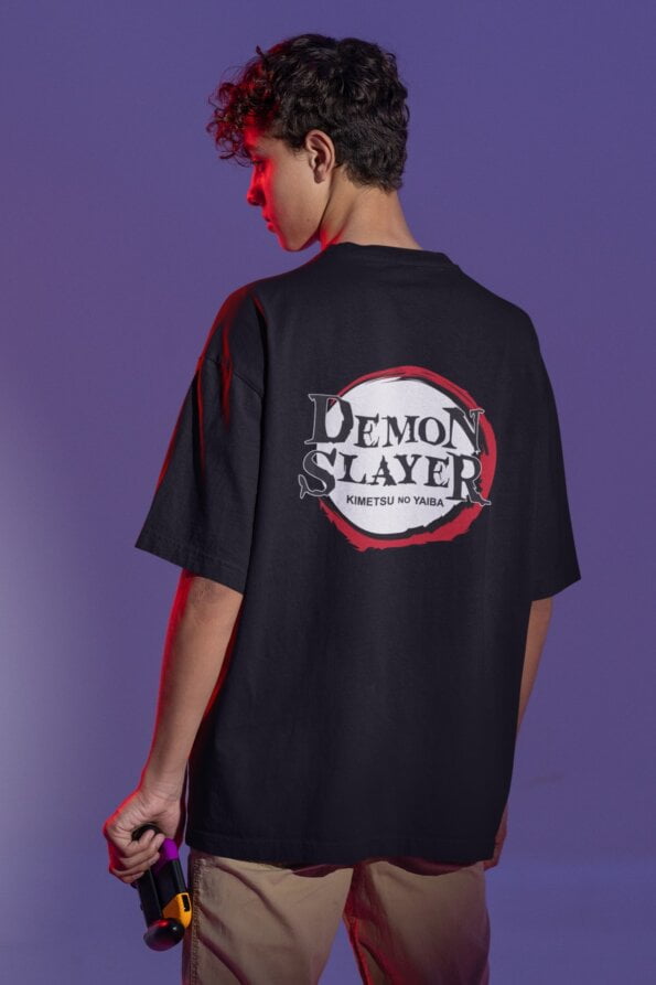 Demon Slayer Logo back unisex 2