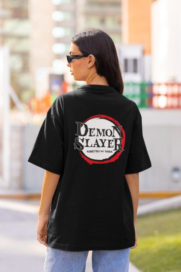 Demon Slayer Logo back unisex 4