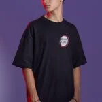 Demon Slayer Logo Unisex Oversized T-shirt