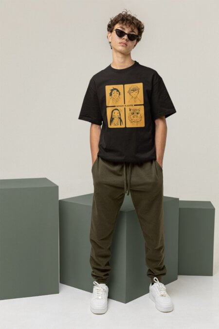 Demon Slayer Squad Unisex Oversized T-shirt