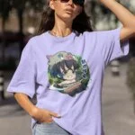 Inosuke Chibi Unisex Oversized T-shirt