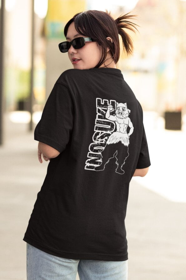 Inosuke Demon Slayer Back Unisex 2