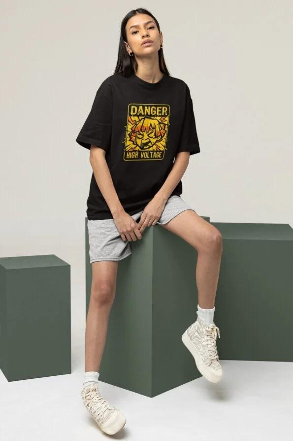 Zenitsu Funny Demon Slayer Front Unisex 1