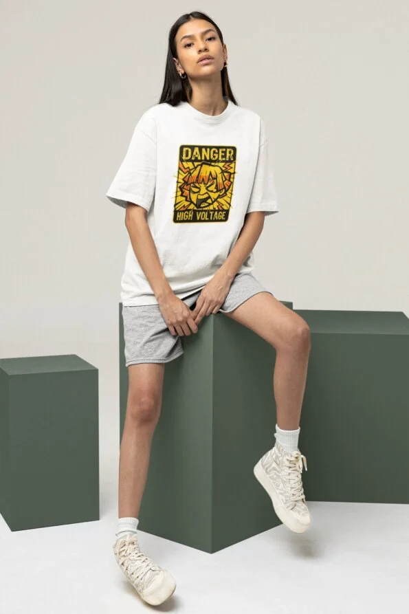 Zenitsu Funny Demon Slayer Front Unisex 2
