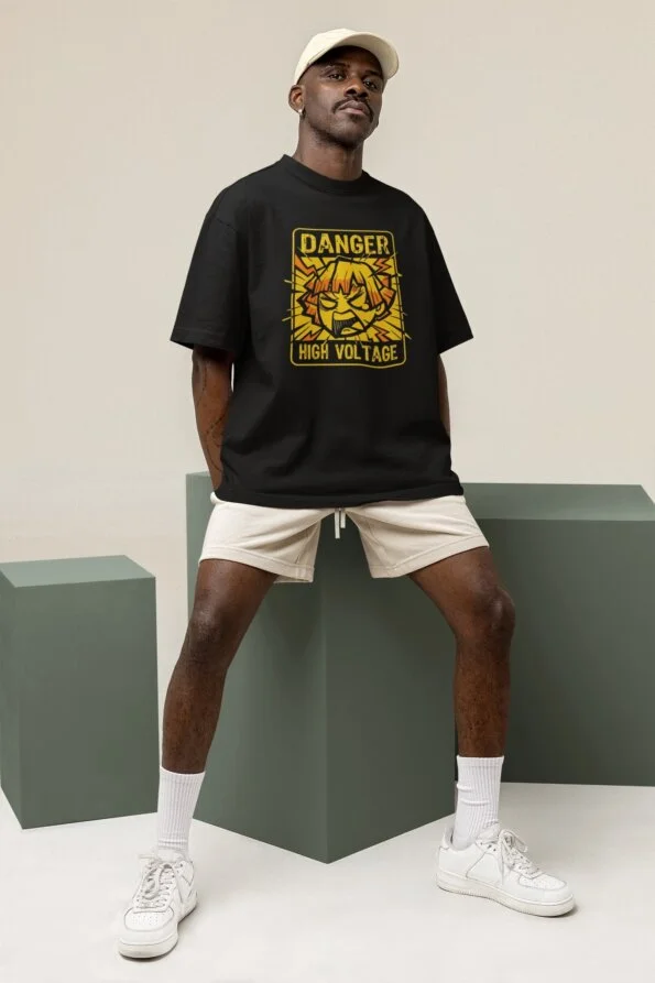 Zenitsu Funny Demon Slayer Front Unisex 3