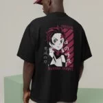 tanjiro demon slayer back unisex