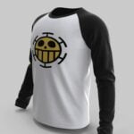 One Piece Heart Pirates Raglan T-shirt