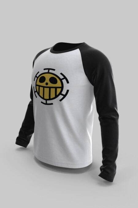 One Piece Heart Pirates Raglan T-shirt