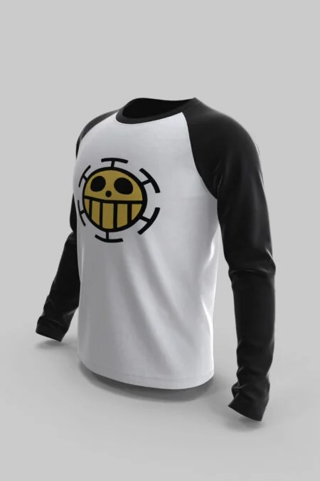 One Piece Heart Pirates Raglan T-shirt