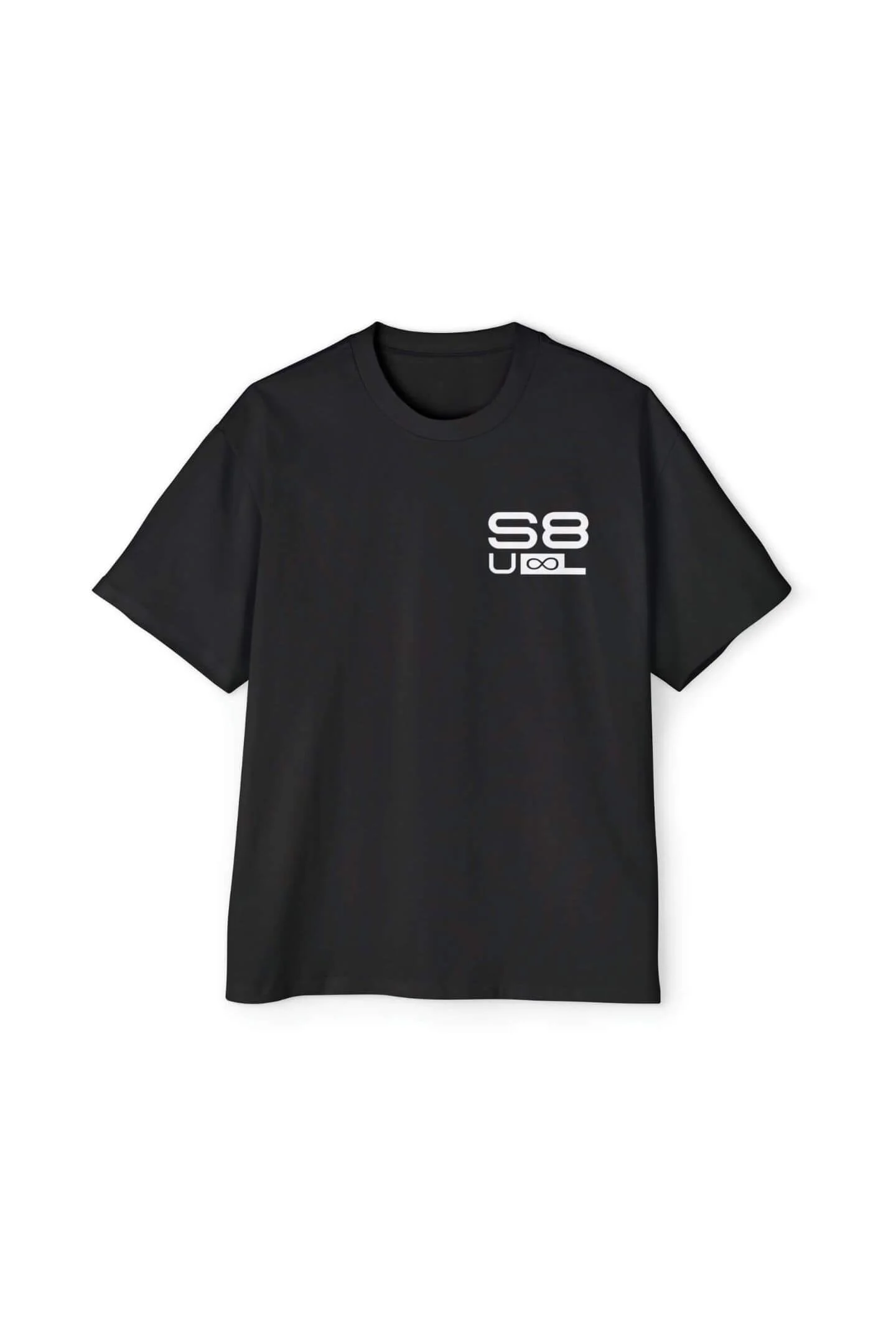 S8UL Half Sleeve T-shirt - Black, XS