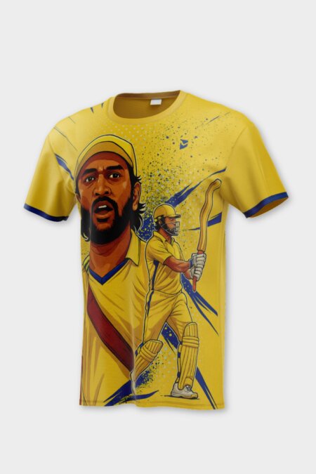 MSD Dhoni Fan Jersey - THALA Fan Edition