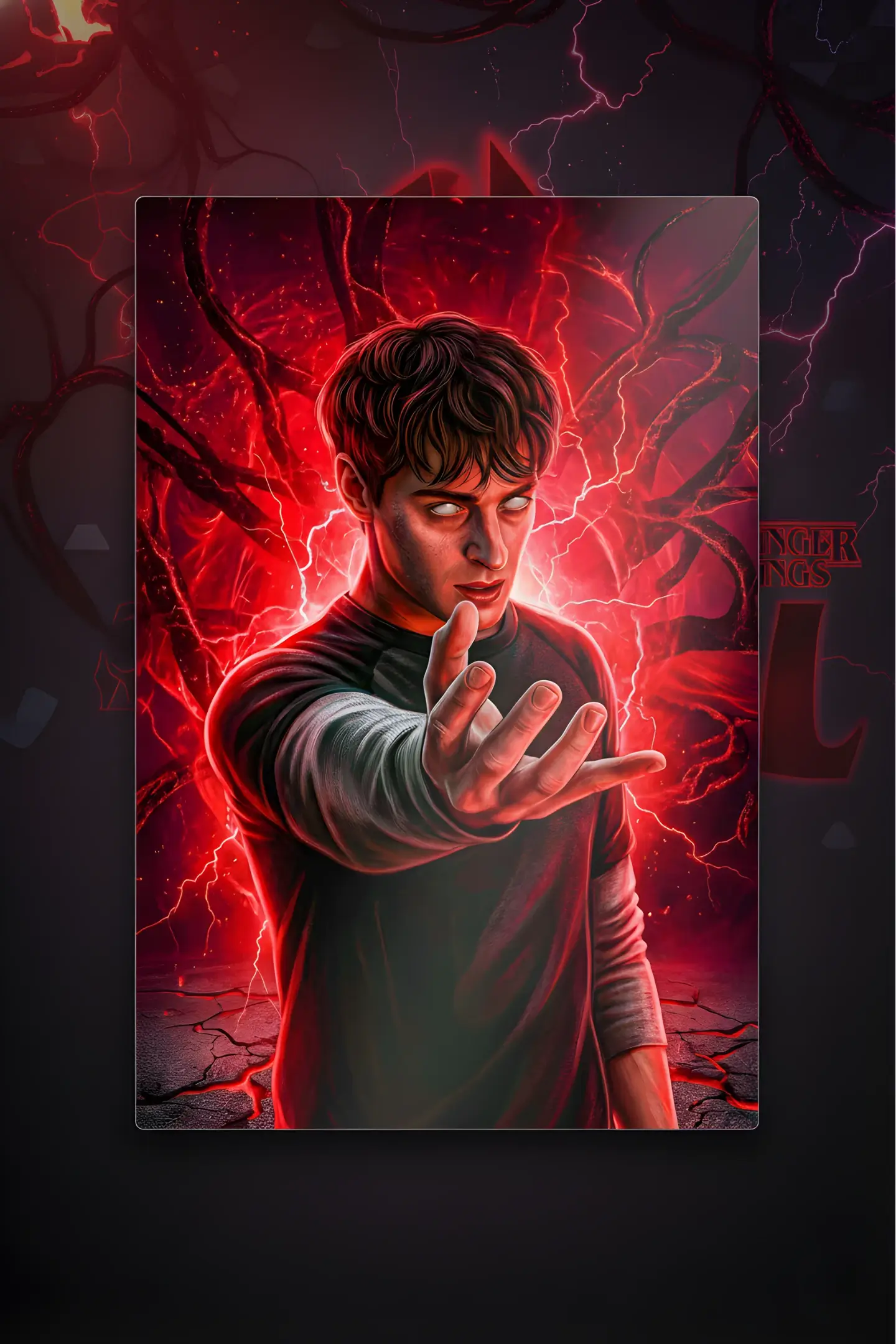 Stranger Things “Will Byers – The Sorcerer” Premium Metal Poster