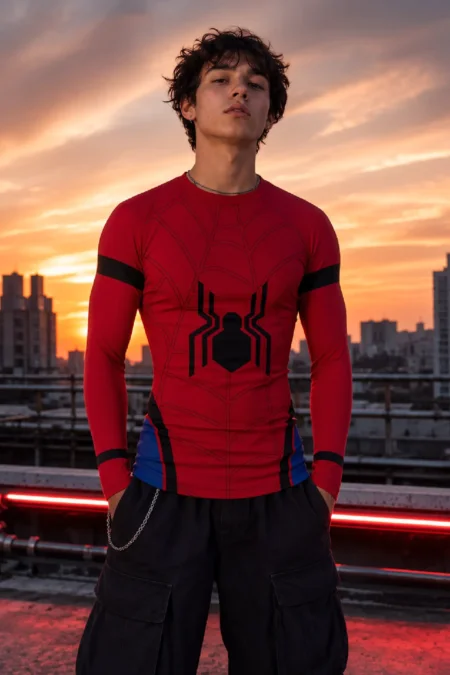 Spiderman Full Sleeve Suit for Men & Women
