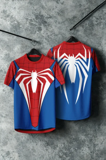 Spider-Man Superhero Inspired Jersey | White Spider