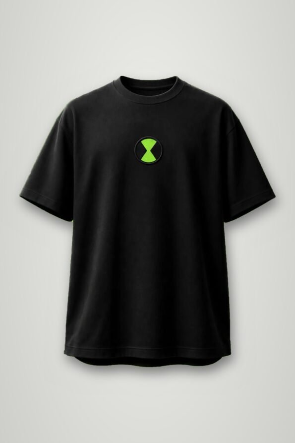Ben 10 Omnitrix Embroidered Oversized T-Shirt