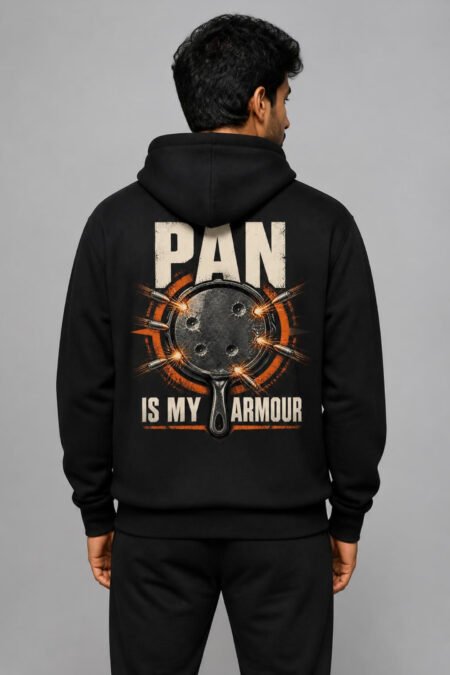 Pan Is My Armour Oversized Hoodie